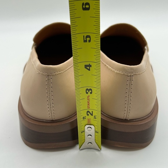 SARTO Eda Bit Loafers Women’s 12M Beige Leather NIB - Picture 7 of 12